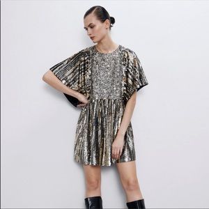 Zara sequins dress